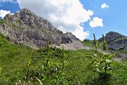 72 Vista sulla Bocchetta di Corna Piana da dove sono sceso